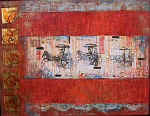 "Silk road II", 2001, 135 x 110 cm