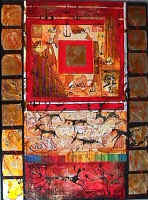 "The animal's dance", 2000, 105 x 135 cm